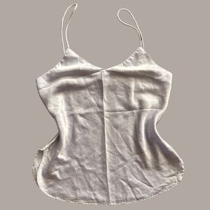 Vintage Lilac Purple Satin Camisole